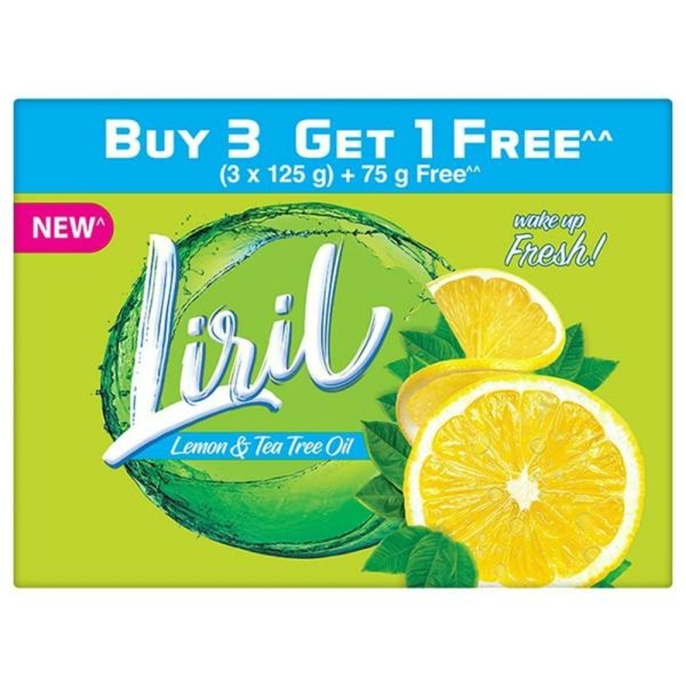 Liril Lemon & Tea Tree Oil Soap